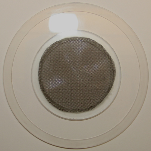 Deckel mit Gittereinsatz
